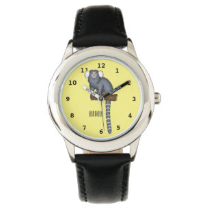 Abbildung des Cartoon Armbanduhr