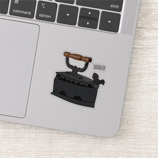 Abbildung des Cartoon aus Kohle Aufkleber (Ausschnitt)