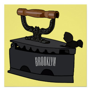 Abbildung des Cartoon aus Kohle Poster