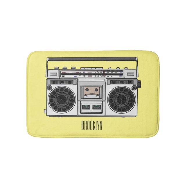 Abbildung des Cartoon Badematte (Vorderseite)