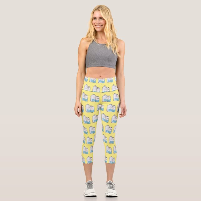 Abbildung des Cartoon Capri Leggings (Vorderseite)