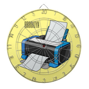 Abbildung des Cartoon Dartscheibe