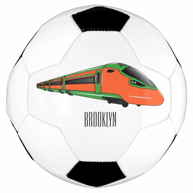 Abbildung des Cartoon des Bullet Fußball (Vorderseite)