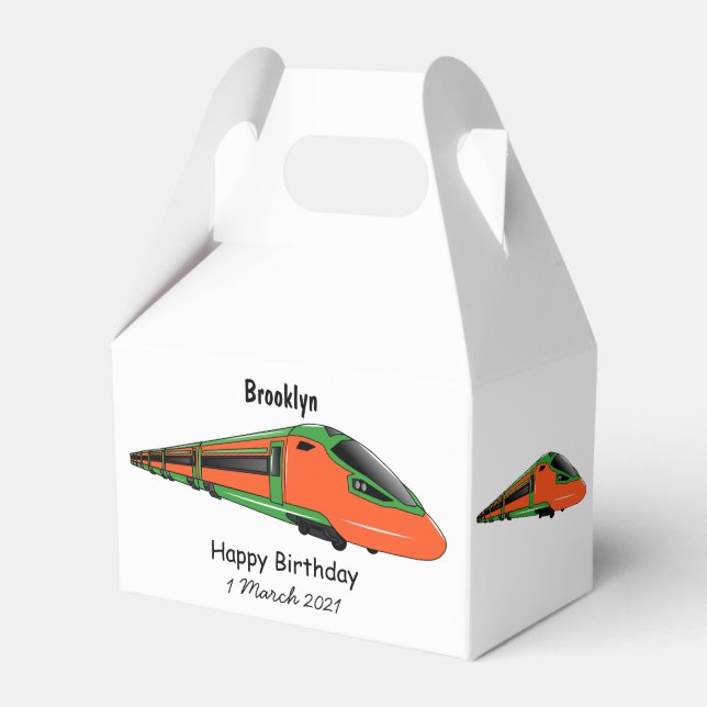 Abbildung des Cartoon des Bullet Geschenkschachtel (Vorderseite)