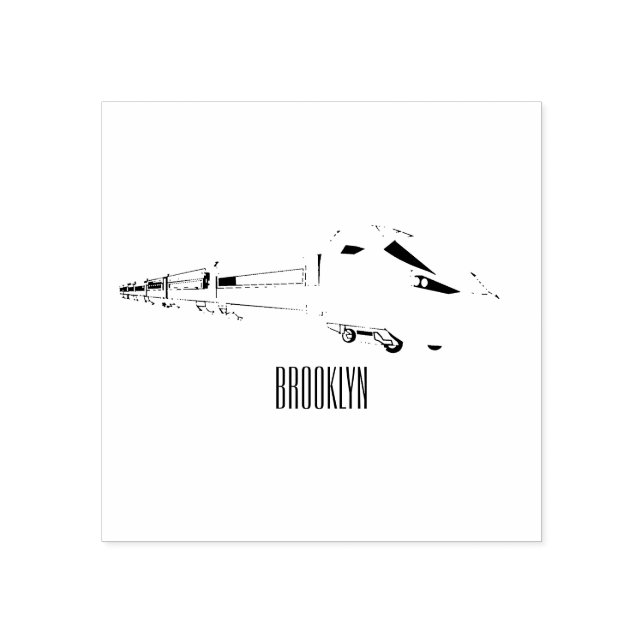 Abbildung des Cartoon des Bullet Gummistempel (Prägung)