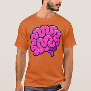 Abbildung des Cartoon des Gehirns1 T-Shirt