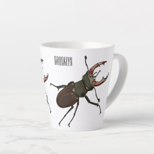 Abbildung des Cartoon des Käfers Milchtasse