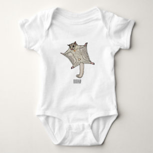 Abbildung des Cartoon des Zuckers Baby Strampler