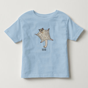 Abbildung des Cartoon des Zuckers Kleinkind T-shirt