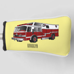 Abbildung des Cartoon eines Motors Golf Headcover