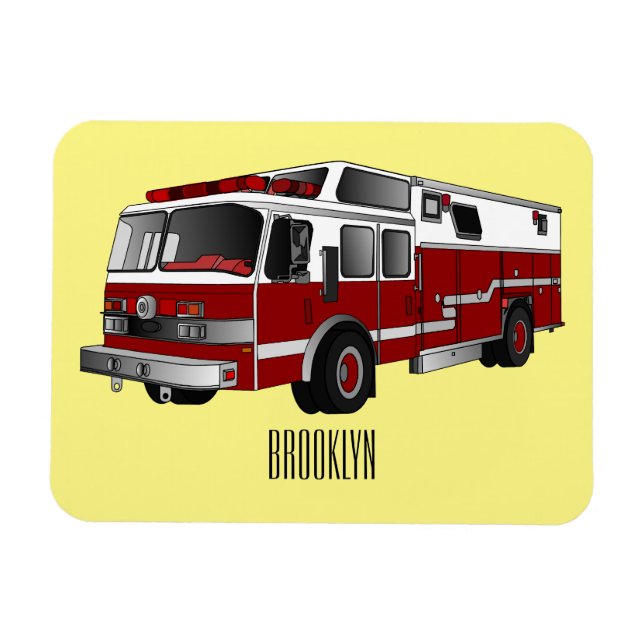 Abbildung des Cartoon eines Motors Magnet (Horizontal)