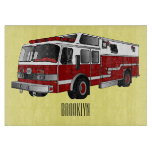 Abbildung des Cartoon eines Motors Schneidebrett