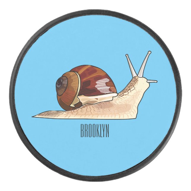Abbildung des Cartoon Eishockey Puck (Vorderseite)