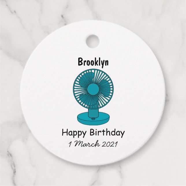 Abbildung des Cartoon Geschenkanhänger (Vorderseite)