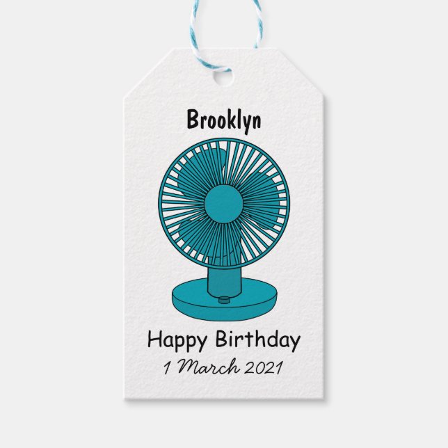 Abbildung des Cartoon Geschenkanhänger (Vorderseite)