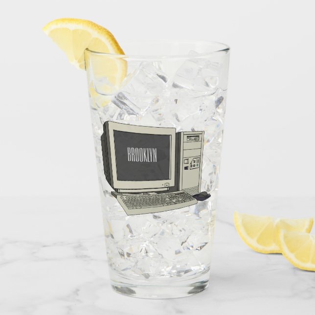 Abbildung des Cartoon Glas (Vorderseite Ice)