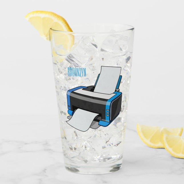 Abbildung des Cartoon Glas (Vorderseite Ice)