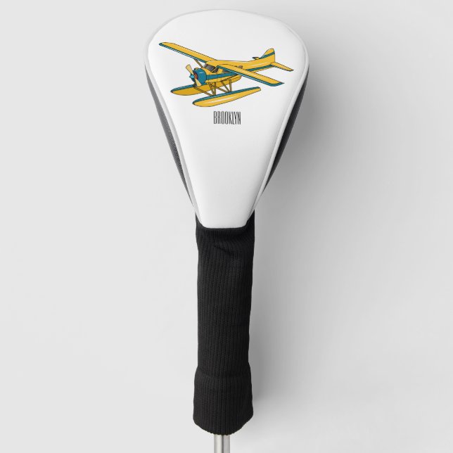 Abbildung des Cartoon Golf Headcover (Vorderseite)