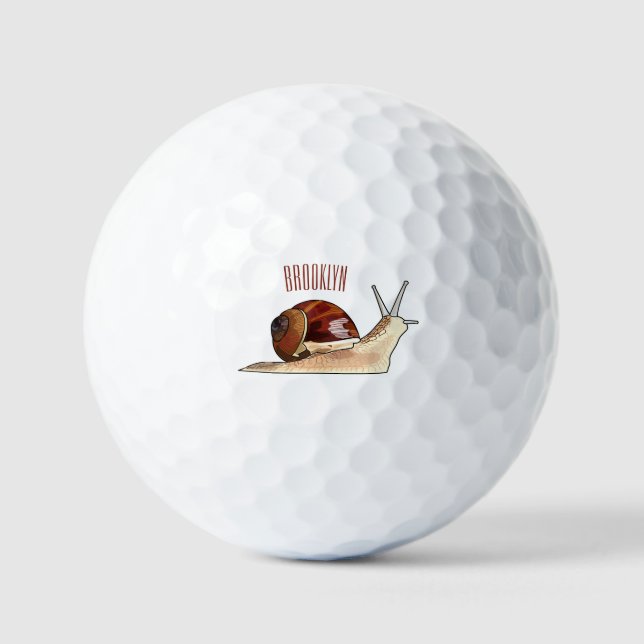 Abbildung des Cartoon Golfball (Vorderseite)