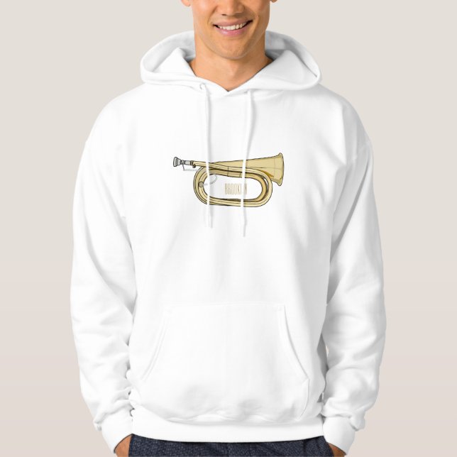 Abbildung des Cartoon Hoodie (Vorderseite)