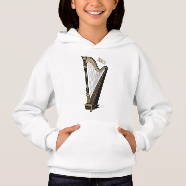 Abbildung des Cartoon Hoodie (Vorderseite)