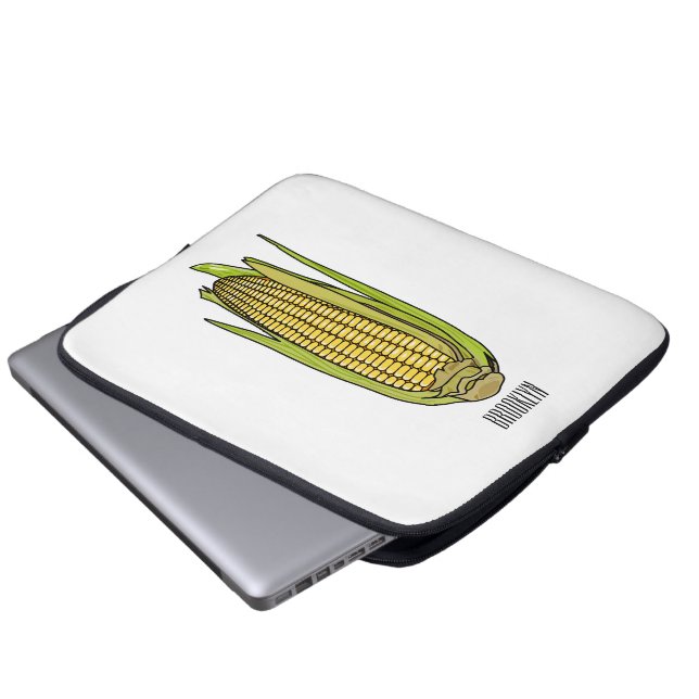 Abbildung des Cartoon Laptopschutzhülle (Vorne Knopf)