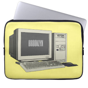 Abbildung des Cartoon Laptopschutzhülle