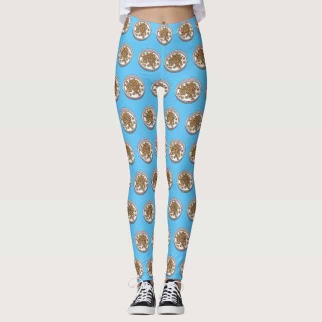 Abbildung des Cartoon Leggings (Vorderseite)