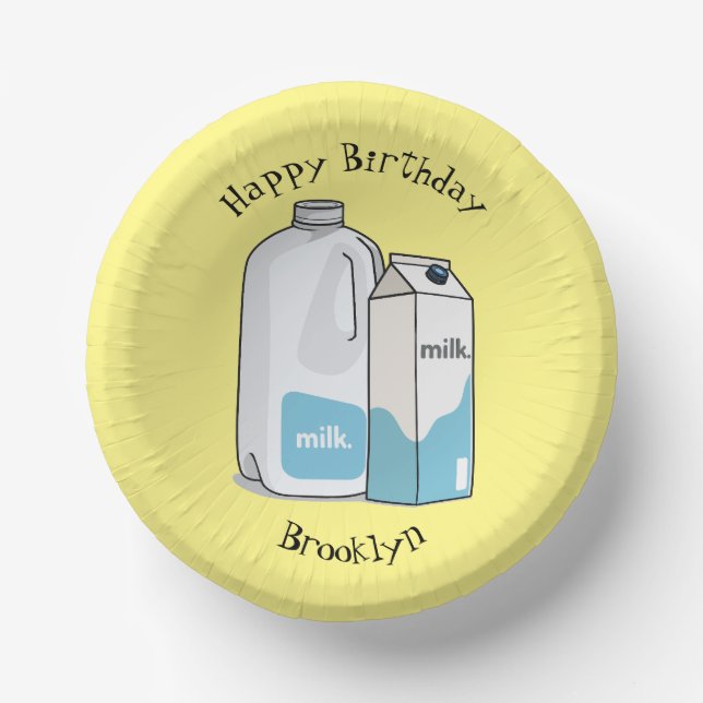 Abbildung des Cartoon Pappteller (Vorderseite)