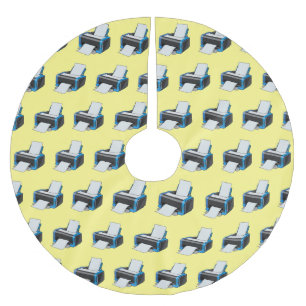 Abbildung des Cartoon Polyester Weihnachtsbaumdecke