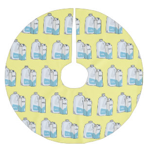 Abbildung des Cartoon Polyester Weihnachtsbaumdecke