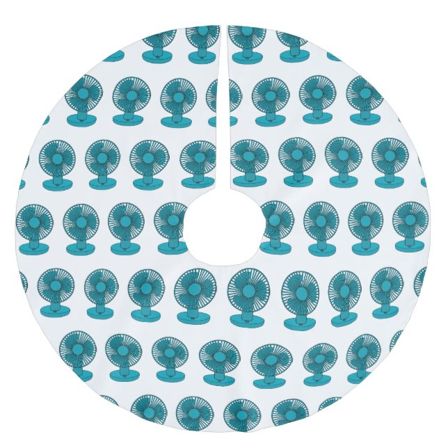 Abbildung des Cartoon Polyester Weihnachtsbaumdecke (Vorderseite)