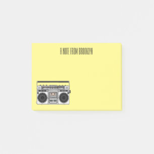 Abbildung des Cartoon Post-it Klebezettel