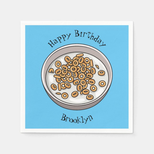 Abbildung des Cartoon Serviette (Vorderseite)