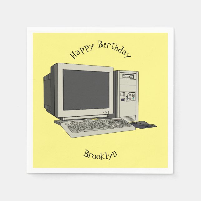 Abbildung des Cartoon Serviette (Vorderseite)