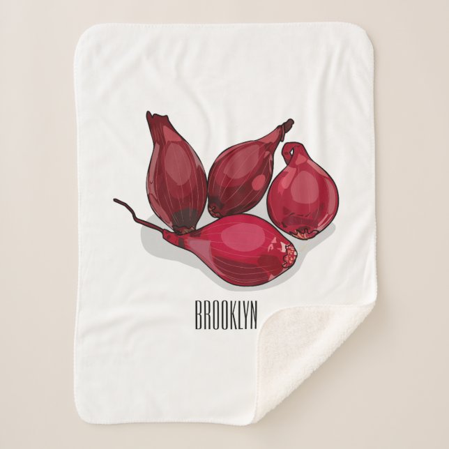 Abbildung des Cartoon Shallot Sherpadecke (Vorderseite)