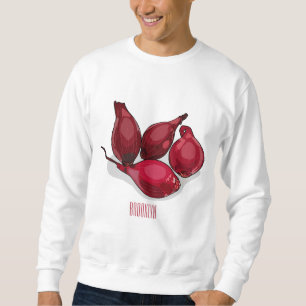 Abbildung des Cartoon Shallot Sweatshirt