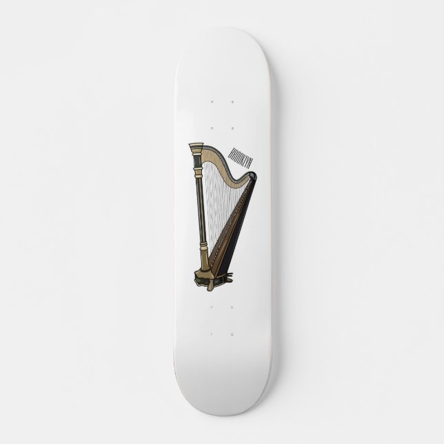 Abbildung des Cartoon Skateboard (Vorne)