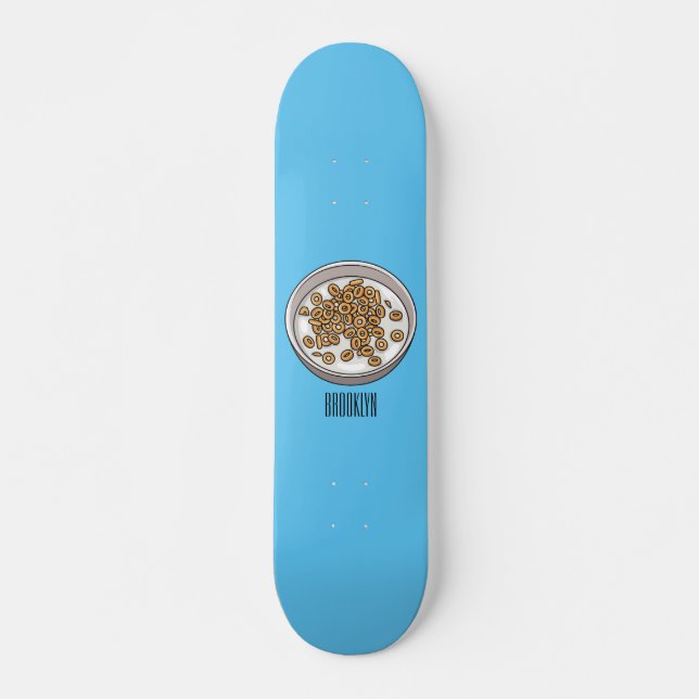Abbildung des Cartoon Skateboard (Vorne)