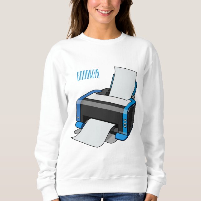 Abbildung des Cartoon Sweatshirt (Vorderseite)