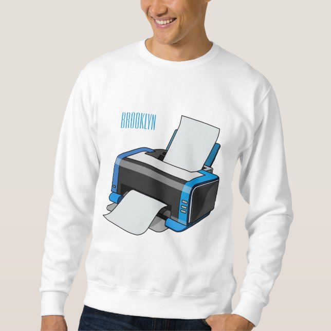 Abbildung des Cartoon Sweatshirt (Vorderseite)