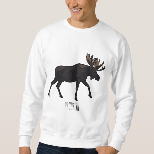 Abbildung des Cartoon Sweatshirt (Vorderseite)