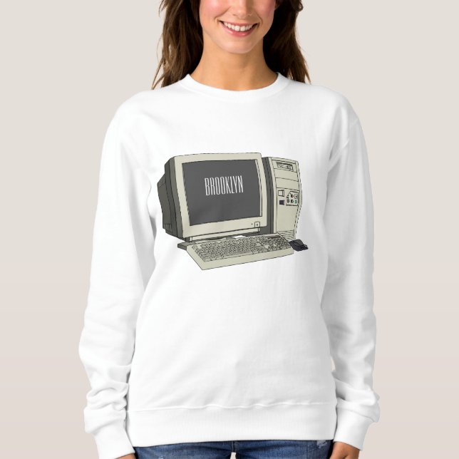 Abbildung des Cartoon Sweatshirt (Vorderseite)