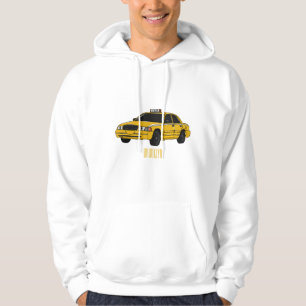 Abbildung des Cartoon Taxi Hoodie