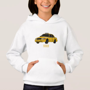 Abbildung des Cartoon Taxi Hoodie