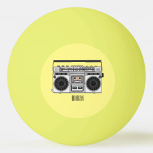 Abbildung des Cartoon Tischtennisball