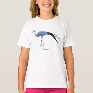 Abbildung des Cartoon von Blaukranken T-Shirt