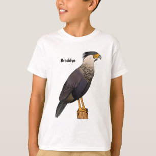 Abbildung des Cartoon von entzückten Caracara-Vöge T-Shirt