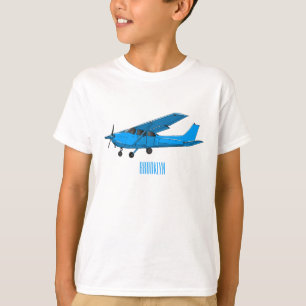 Abbildung des Cartoon von Festflugzeugen T-Shirt