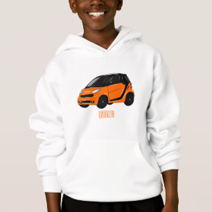 Abbildung des Cartoon von Kleinwagen Hoodie